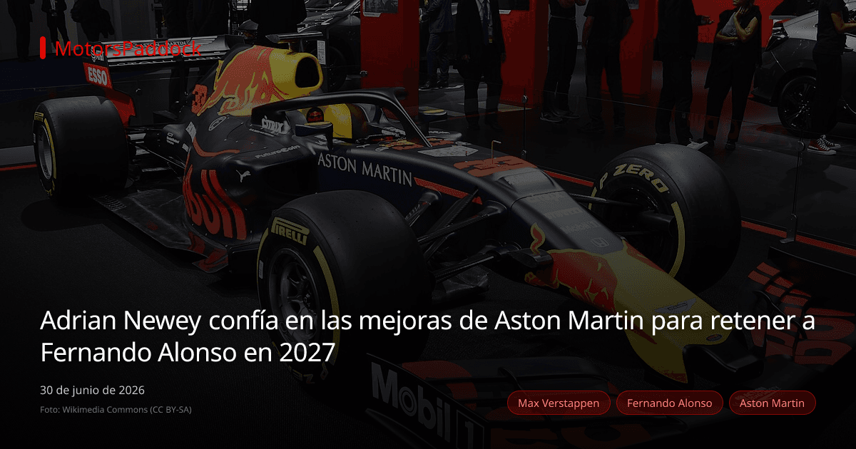 Adrian Newey confía en las mejoras de Aston Martin para retener a Fernando Alonso en 2027