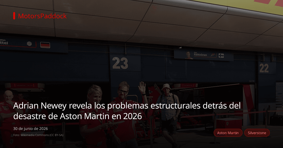 Adrian Newey revela los problemas estructurales detrás del desastre de Aston Martin en 2026