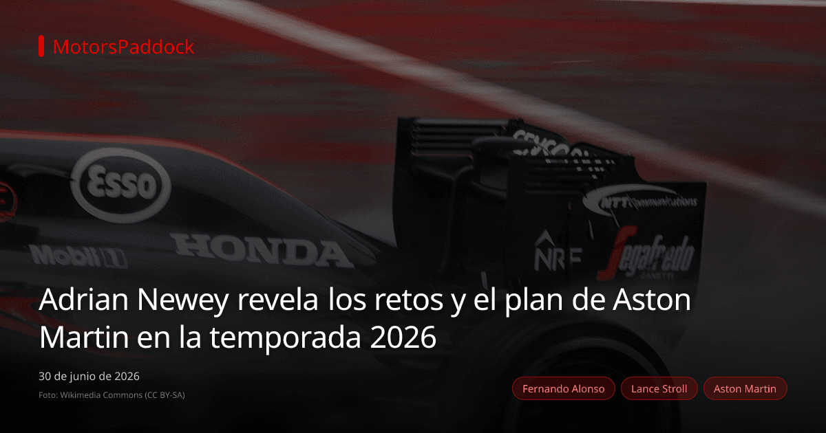 Adrian Newey revela los retos y el plan de Aston Martin en la temporada 2026