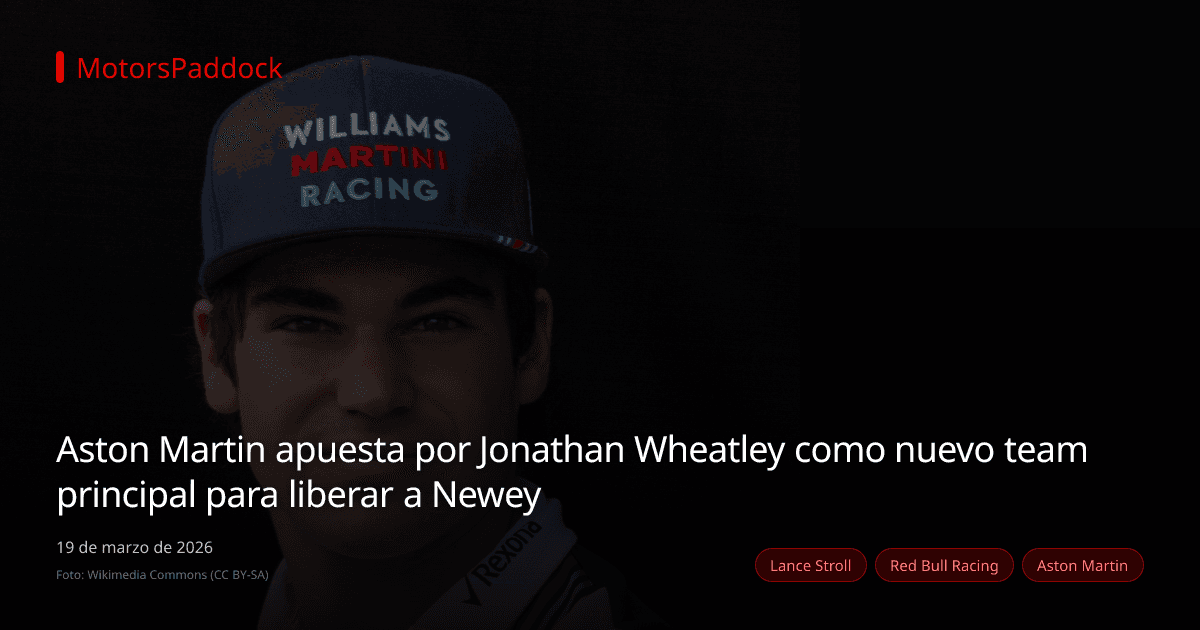 Aston Martin apuesta por Jonathan Wheatley como nuevo team principal para liberar a Newey