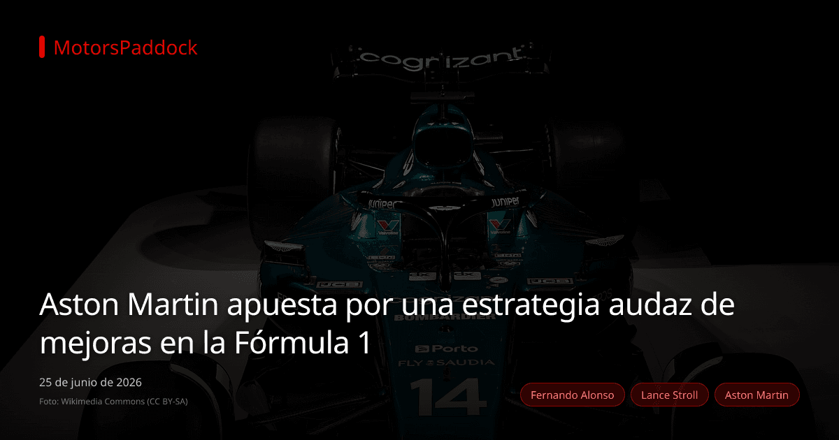 Aston Martin apuesta por una estrategia audaz de mejoras en la Fórmula 1