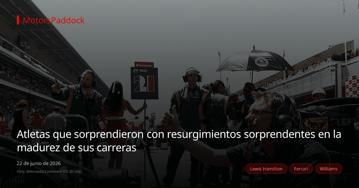 Atletas que sorprendieron con resurgimientos sorprendentes en la madurez de sus carreras