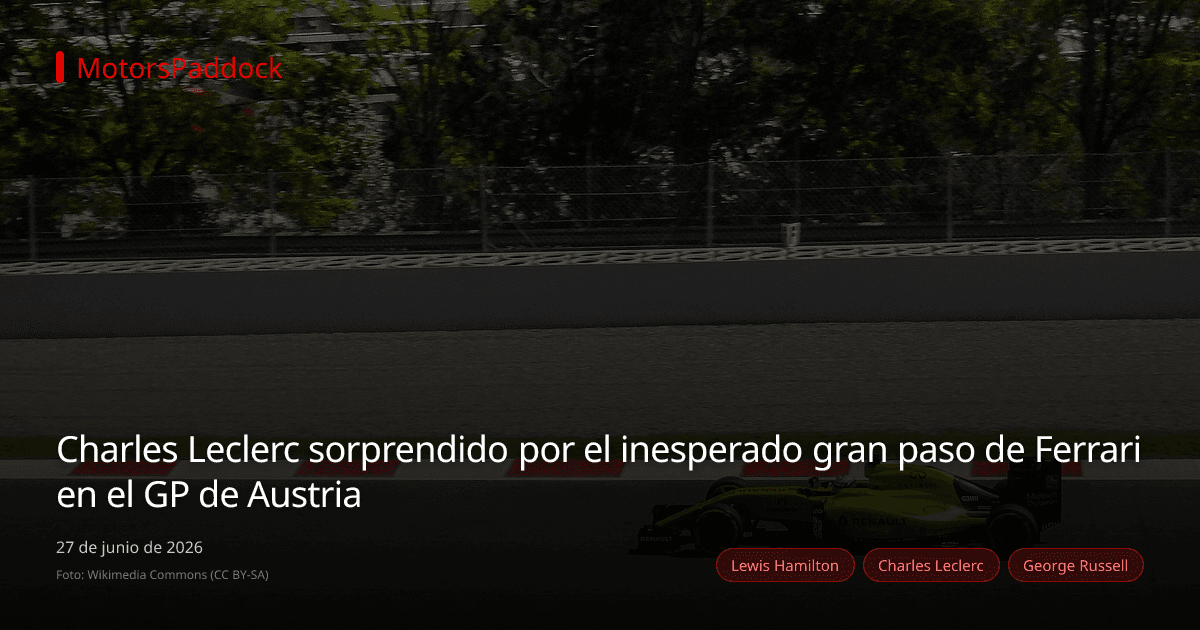 Charles Leclerc sorprendido por el inesperado gran paso de Ferrari en el GP de Austria