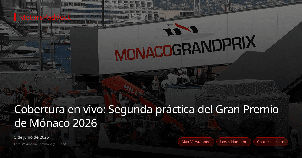 Cobertura en vivo: Segunda práctica del Gran Premio de Mónaco 2026
