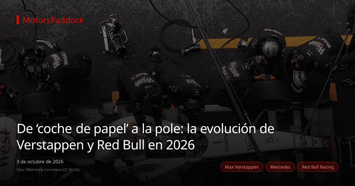De ‘coche de papel’ a la pole: la evolución de Verstappen y Red Bull en 2026