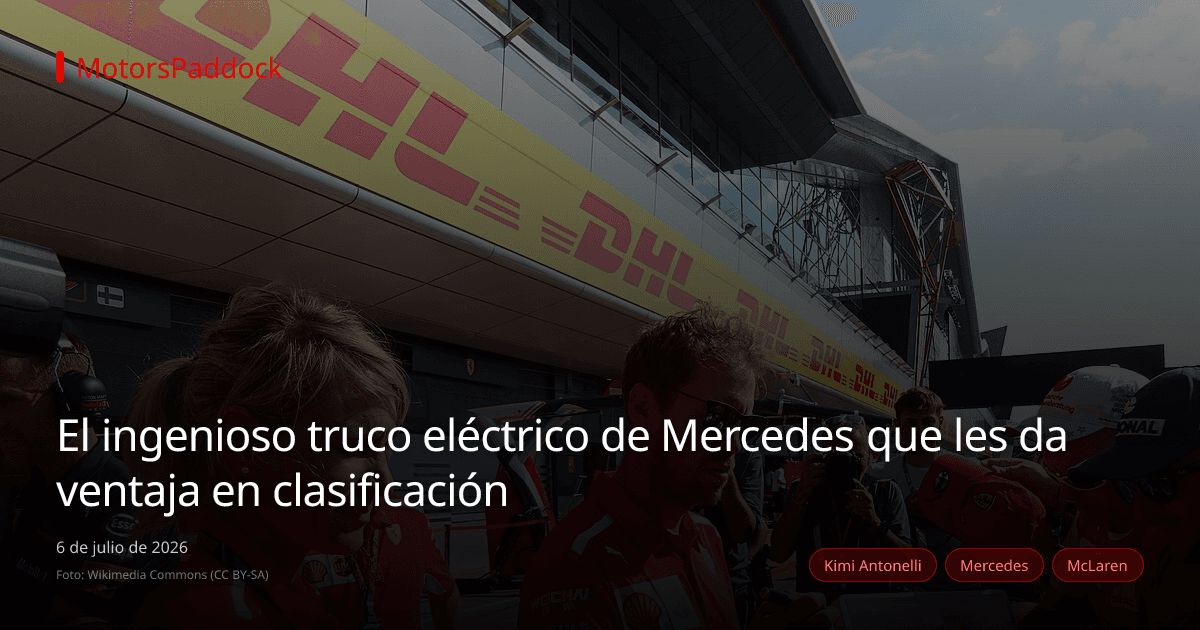 El ingenioso truco eléctrico de Mercedes que les da ventaja en clasificación