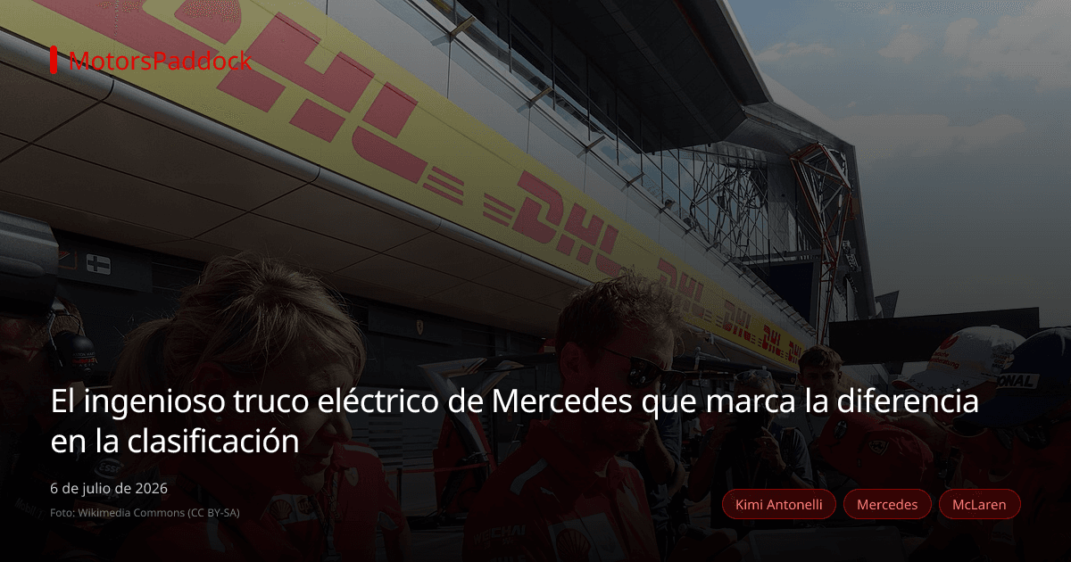 El ingenioso truco eléctrico de Mercedes que marca la diferencia en la clasificación