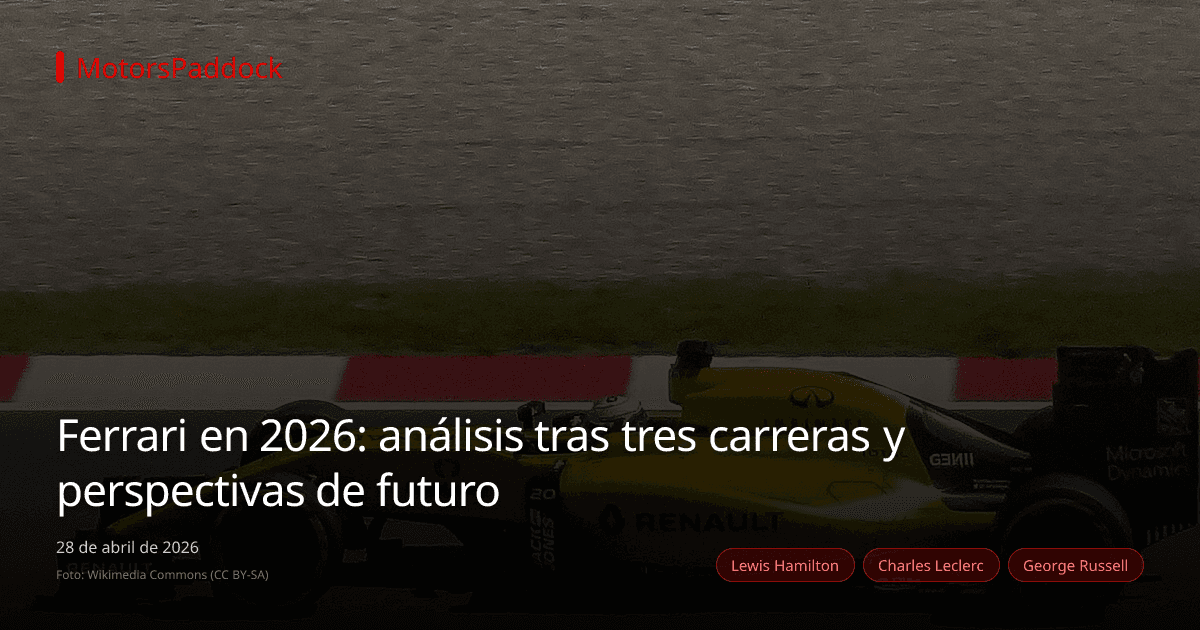 Ferrari en 2026: análisis tras tres carreras y perspectivas de futuro