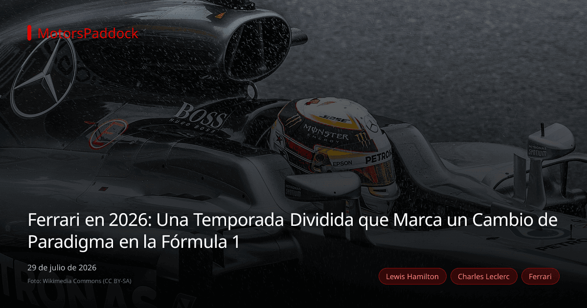 Ferrari en 2026: Una Temporada Dividida que Marca un Cambio de Paradigma en la Fórmula 1