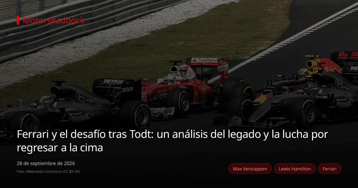 Ferrari y el desafío tras Todt: un análisis del legado y la lucha por regresar a la cima