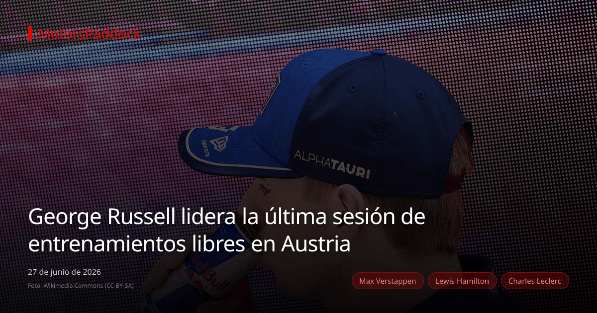 George Russell lidera la última sesión de entrenamientos libres en Austria