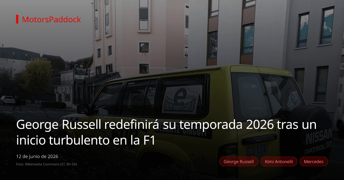 George Russell redefinirá su temporada 2026 tras un inicio turbulento en la F1