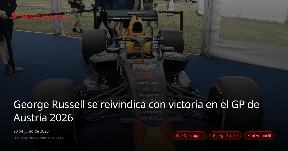 George Russell se reivindica con victoria en el GP de Austria 2026