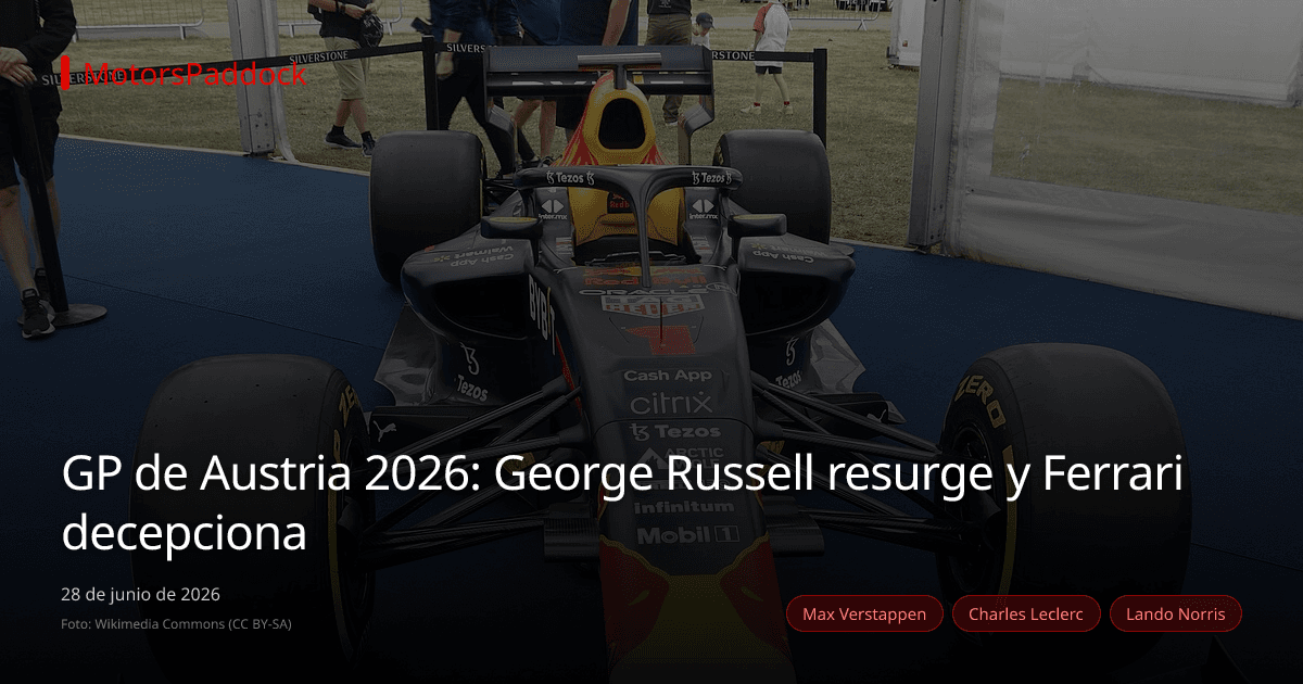 GP de Austria 2026: George Russell resurge y Ferrari decepciona