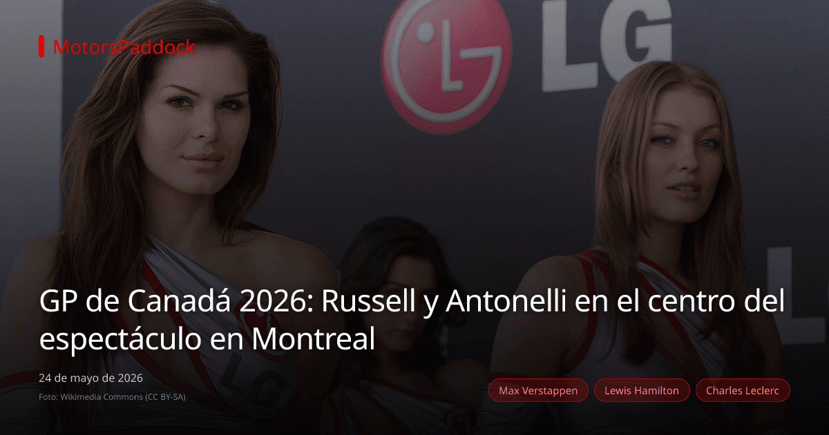GP de Canadá 2026: Russell y Antonelli en el centro del espectáculo en Montreal