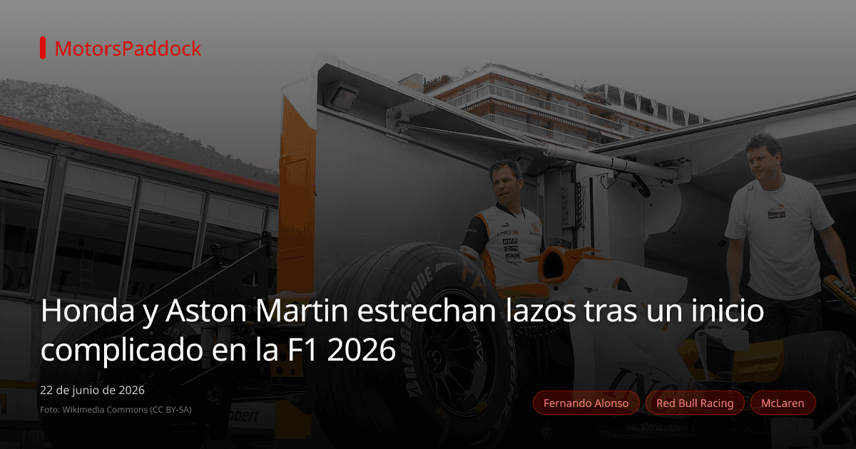 Honda y Aston Martin estrechan lazos tras un inicio complicado en la F1 2026