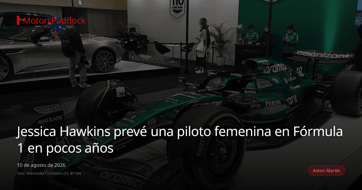 Jessica Hawkins prevé una piloto femenina en Fórmula 1 en pocos años