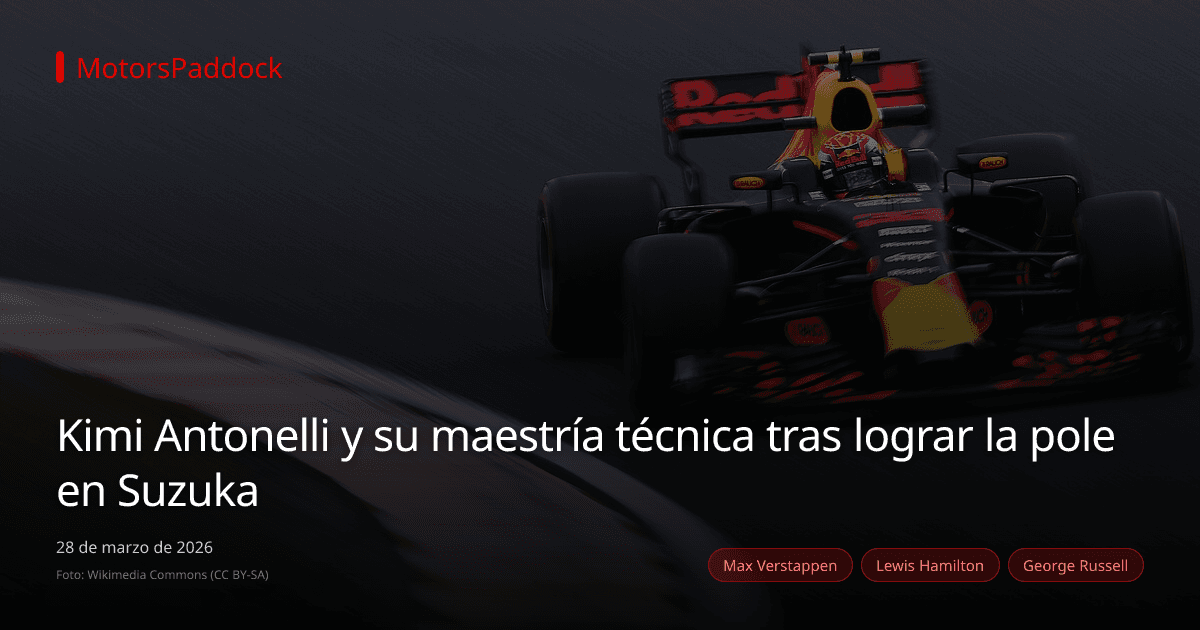 Kimi Antonelli y su maestría técnica tras lograr la pole en Suzuka