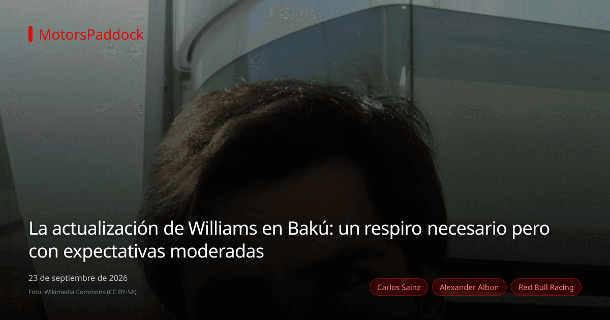 La actualización de Williams en Bakú: un respiro necesario pero con expectativas moderadas