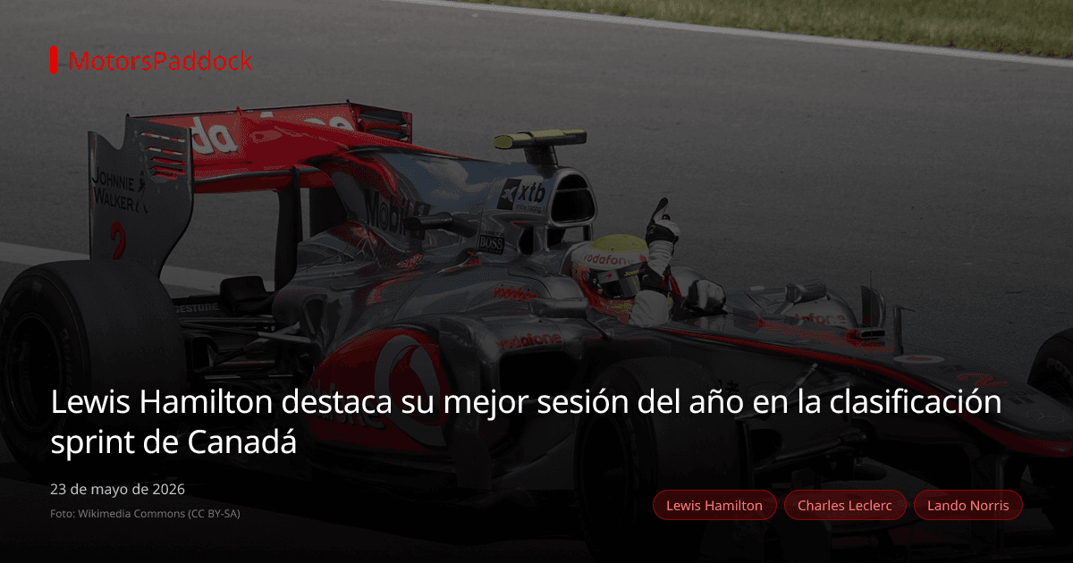 Lewis Hamilton destaca su mejor sesión del año en la clasificación sprint de Canadá