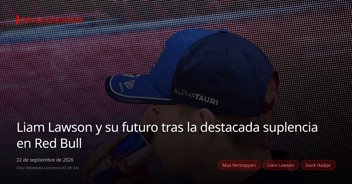 Liam Lawson y su futuro tras la destacada suplencia en Red Bull
