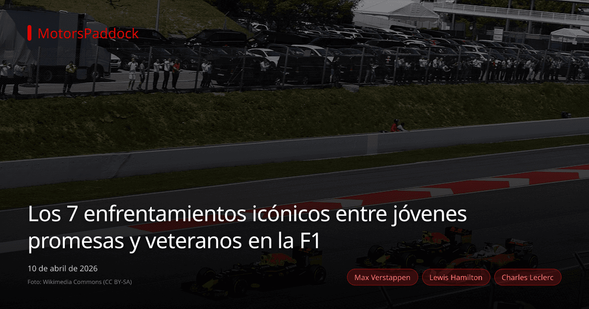 Los 7 enfrentamientos icónicos entre jóvenes promesas y veteranos en la F1
