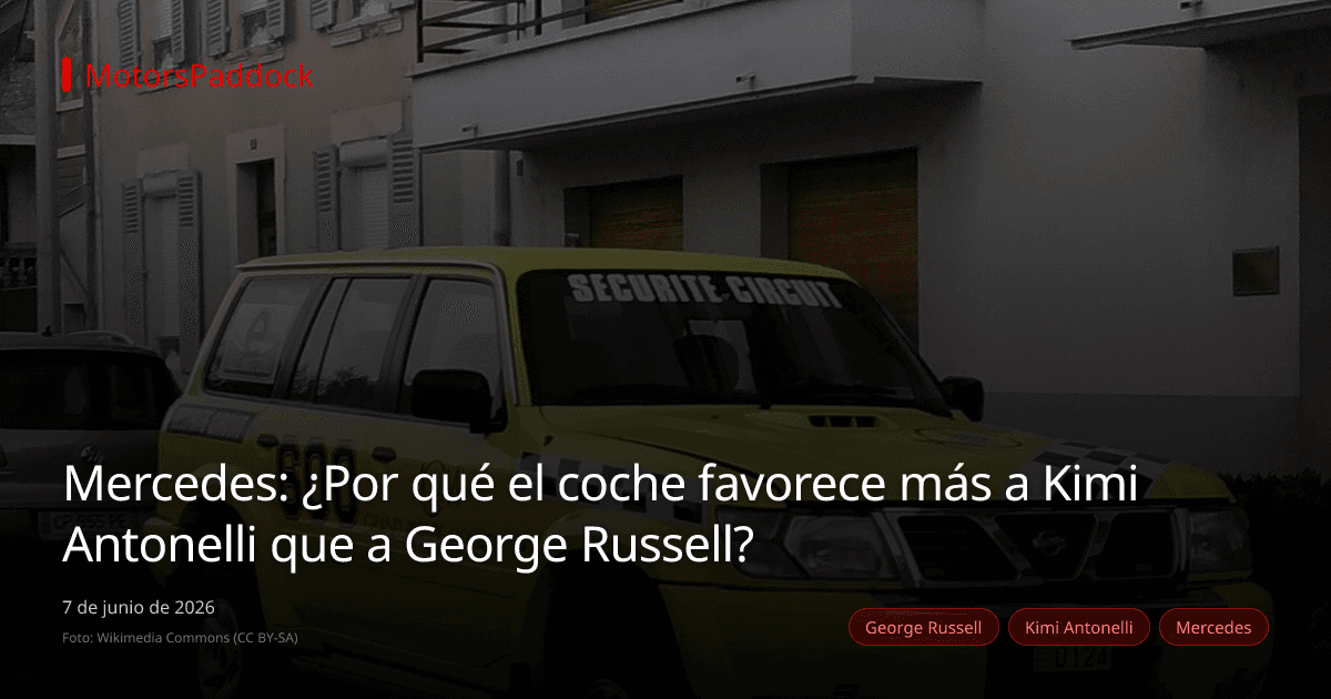 Mercedes: ¿Por qué el coche favorece más a Kimi Antonelli que a George Russell?