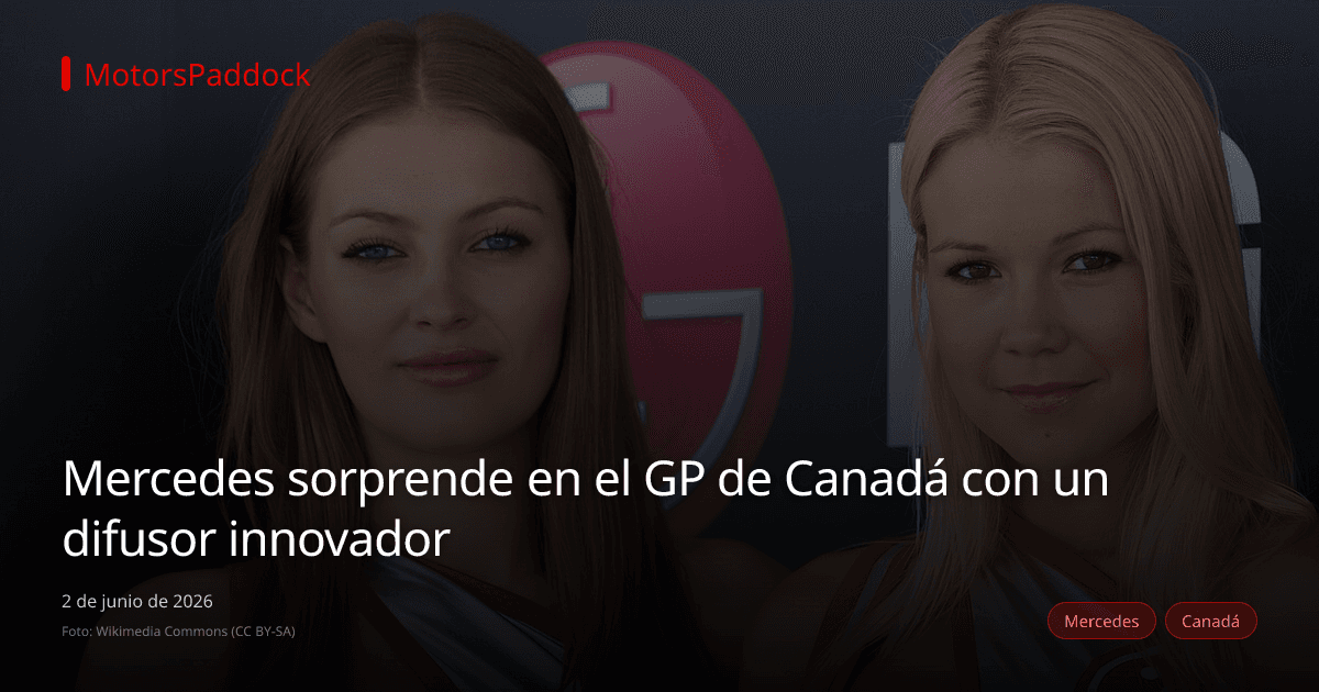 Mercedes sorprende en el GP de Canadá con un difusor innovador
