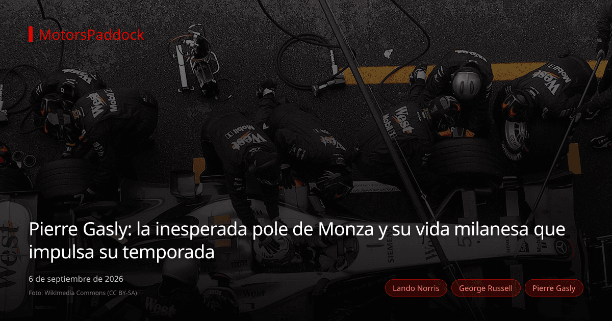 Pierre Gasly: la inesperada pole de Monza y su vida milanesa que impulsa su temporada