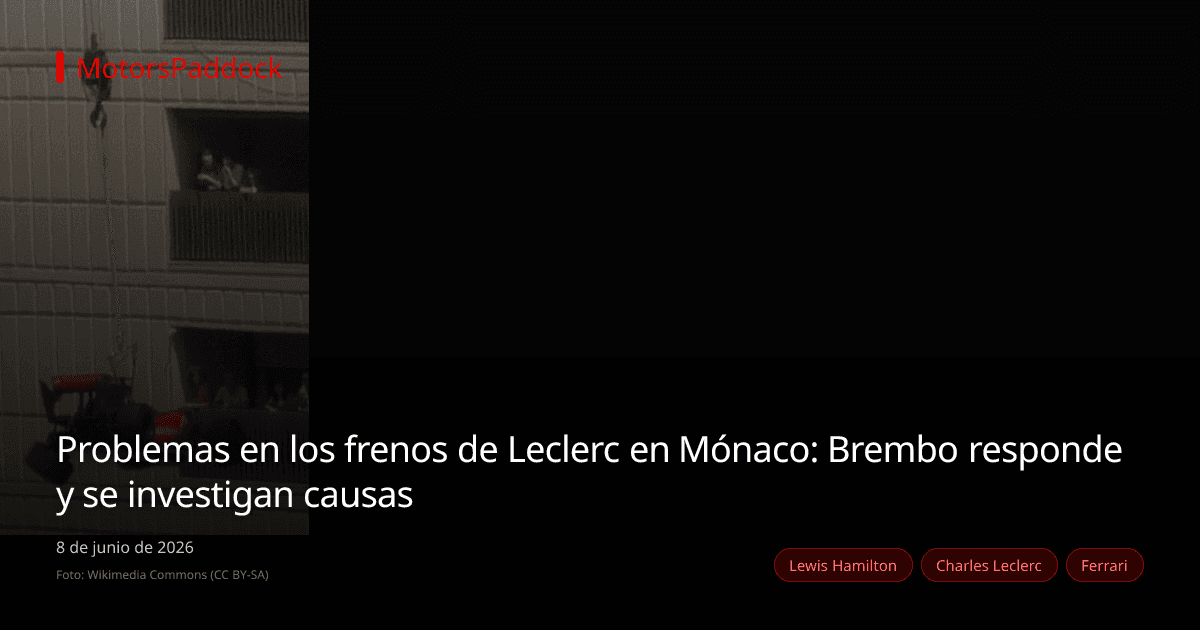 Problemas en los frenos de Leclerc en Mónaco: Brembo responde y se investigan causas