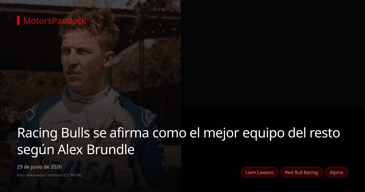 Racing Bulls se afirma como el mejor equipo del resto según Alex Brundle
