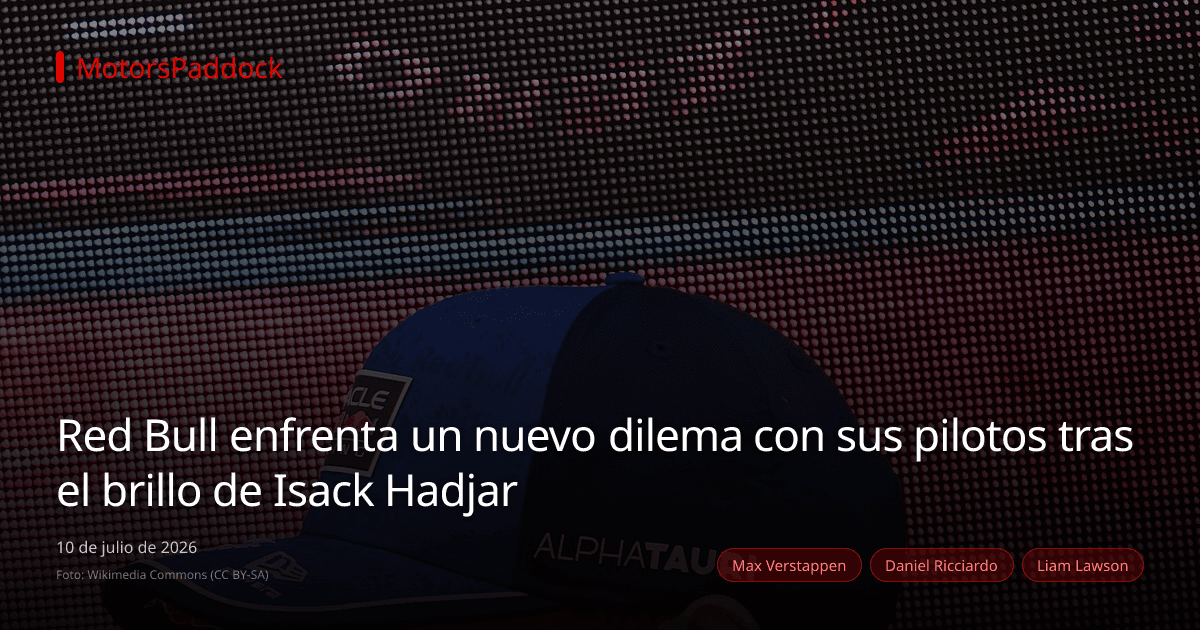 Red Bull enfrenta un nuevo dilema con sus pilotos tras el brillo de Isack Hadjar