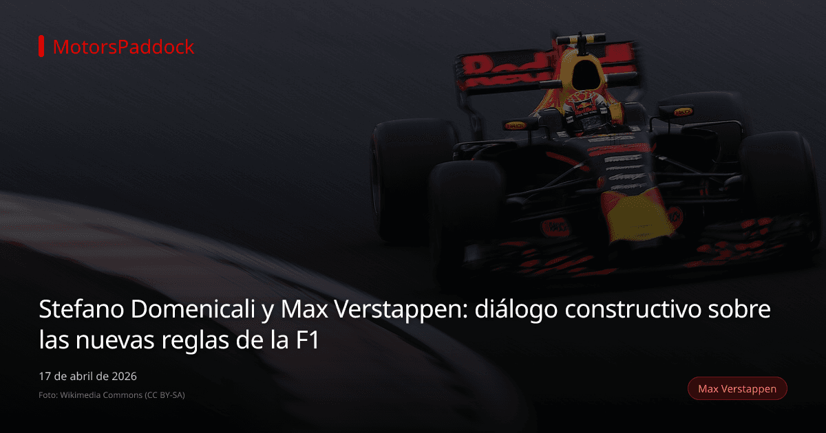 Stefano Domenicali y Max Verstappen: diálogo constructivo sobre las nuevas reglas de la F1