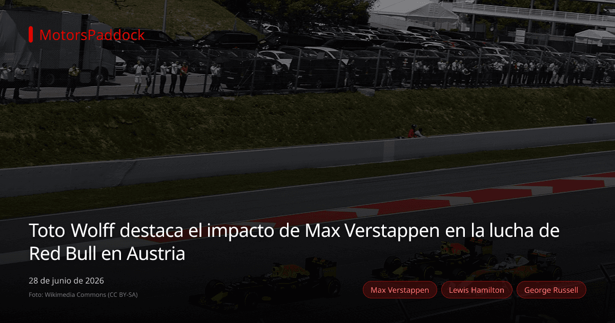 Toto Wolff destaca el impacto de Max Verstappen en la lucha de Red Bull en Austria