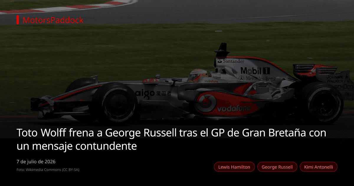 Toto Wolff frena a George Russell tras el GP de Gran Bretaña con un mensaje contundente