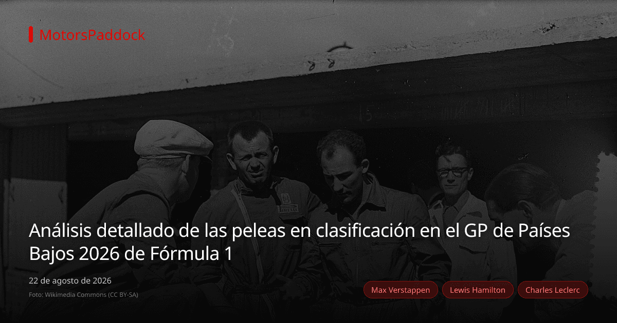Análisis detallado de las peleas en clasificación en el GP de Países Bajos 2026 de Fórmula 1