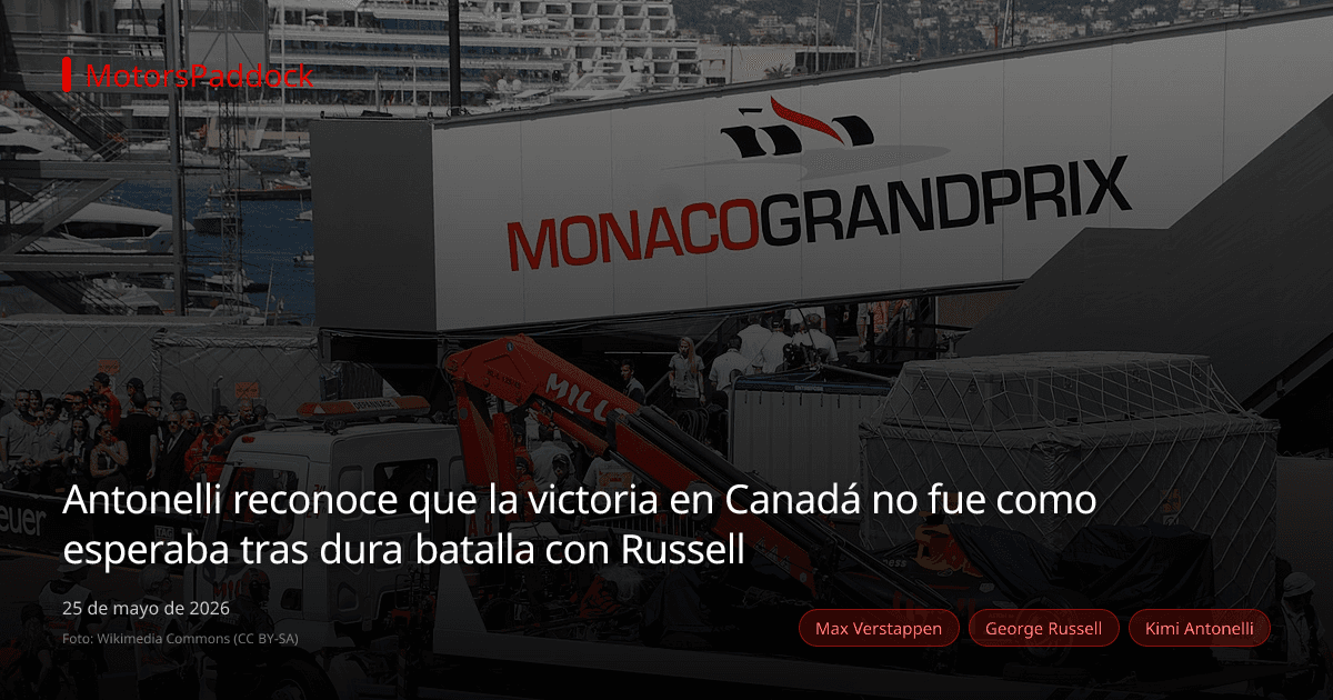 Antonelli reconoce que la victoria en Canadá no fue como esperaba tras dura batalla con Russell