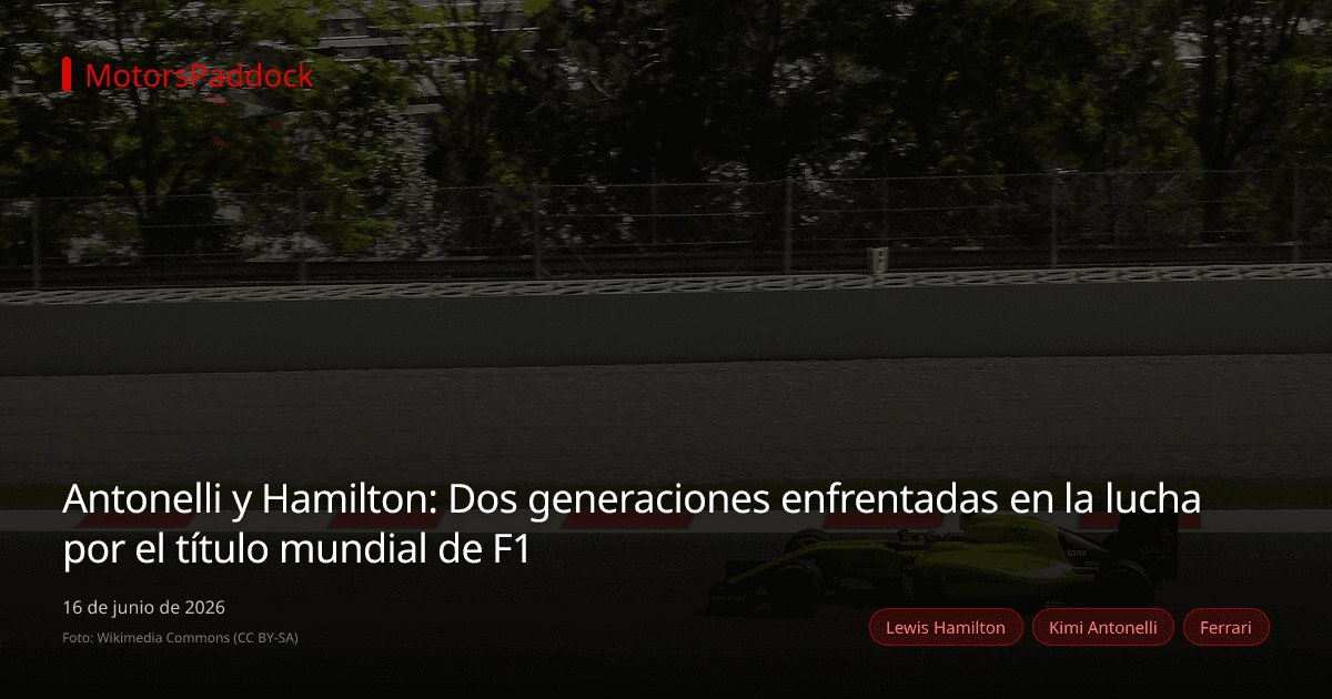 Antonelli y Hamilton: Dos generaciones enfrentadas en la lucha por el título mundial de F1