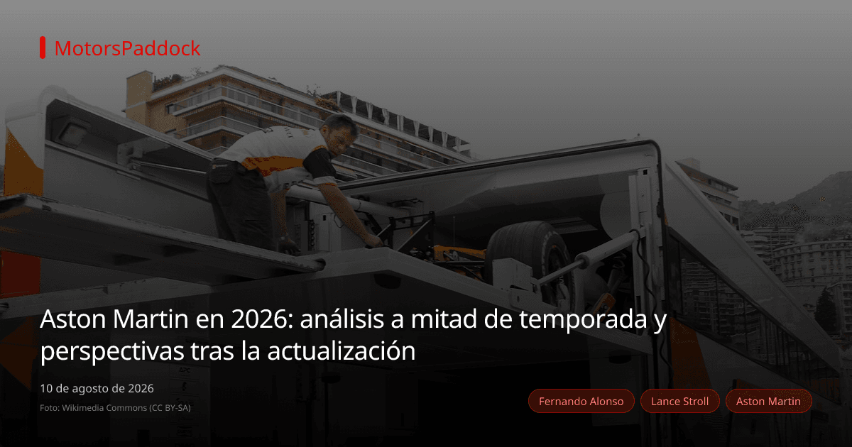 Aston Martin en 2026: análisis a mitad de temporada y perspectivas tras la actualización