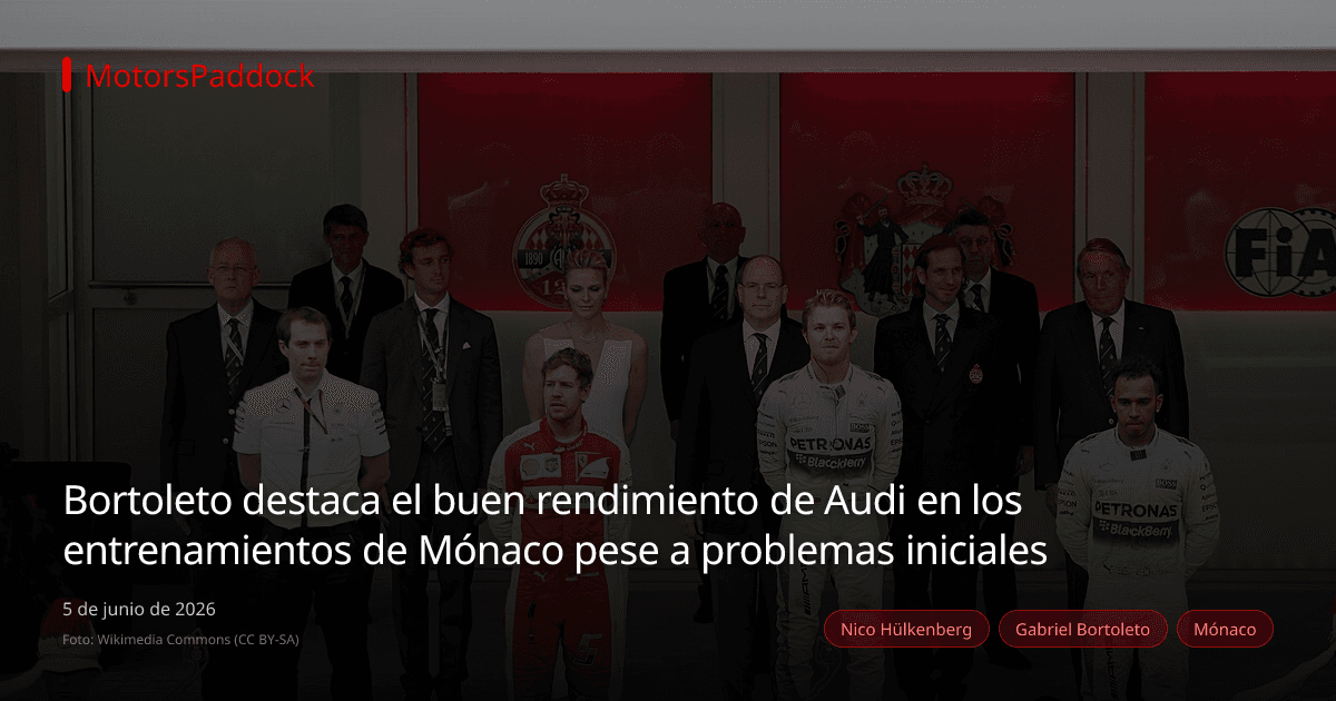 Bortoleto destaca el buen rendimiento de Audi en los entrenamientos de Mónaco pese a problemas iniciales