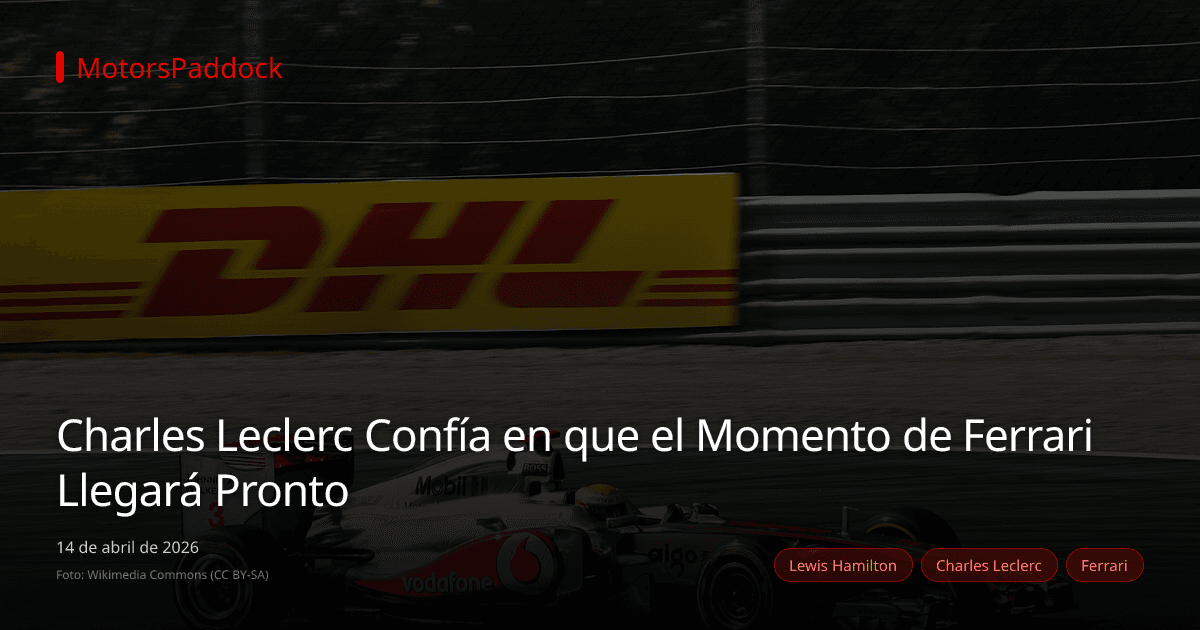 Charles Leclerc Confía en que el Momento de Ferrari Llegará Pronto
