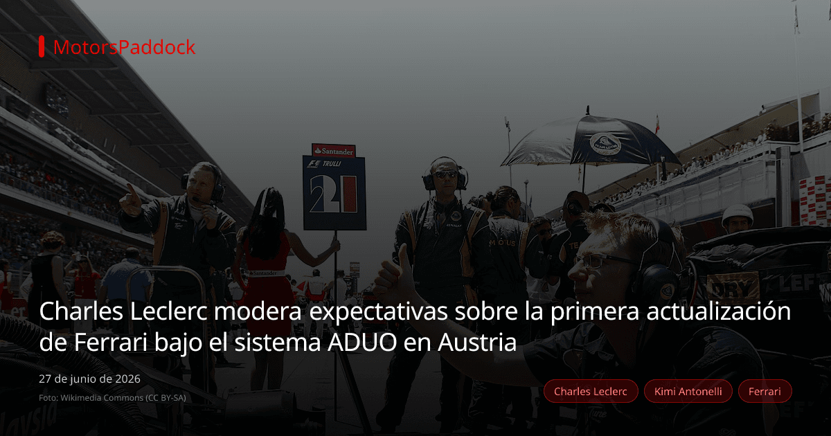 Charles Leclerc modera expectativas sobre la primera actualización de Ferrari bajo el sistema ADUO en Austria