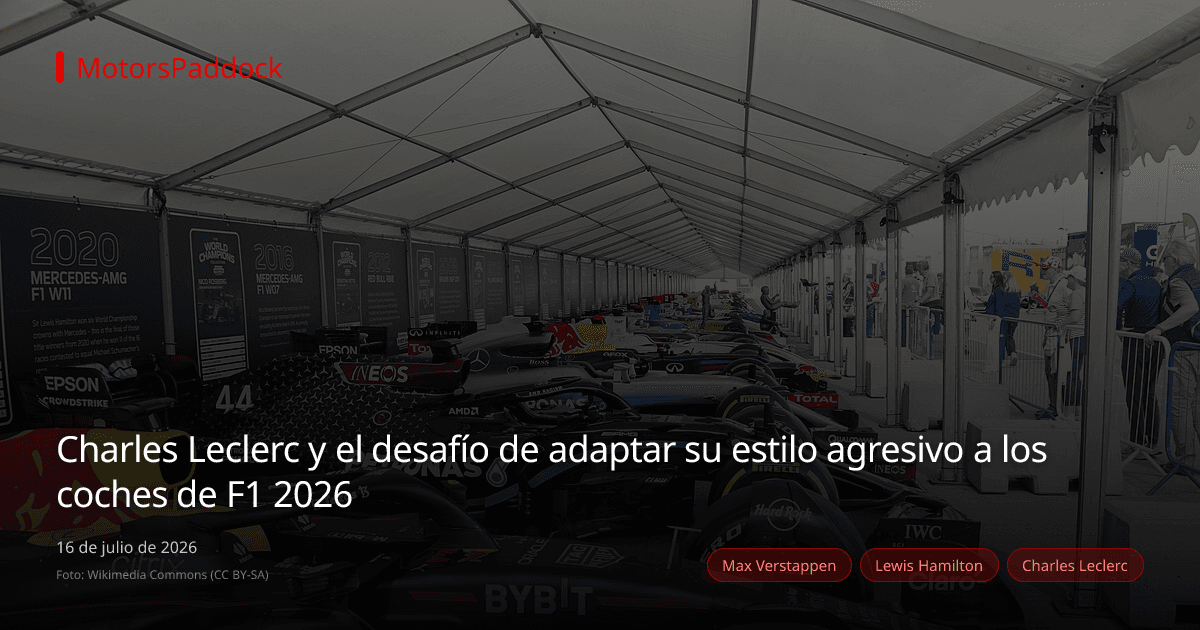 Charles Leclerc y el desafío de adaptar su estilo agresivo a los coches de F1 2026