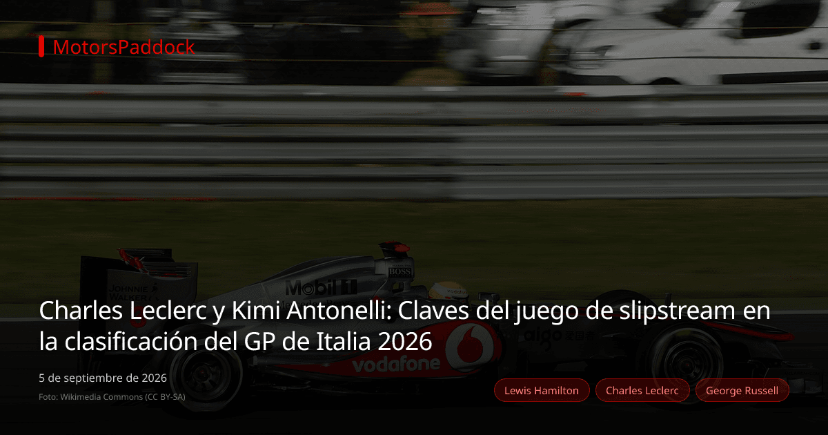 Charles Leclerc y Kimi Antonelli: Claves del juego de slipstream en la clasificación del GP de Italia 2026