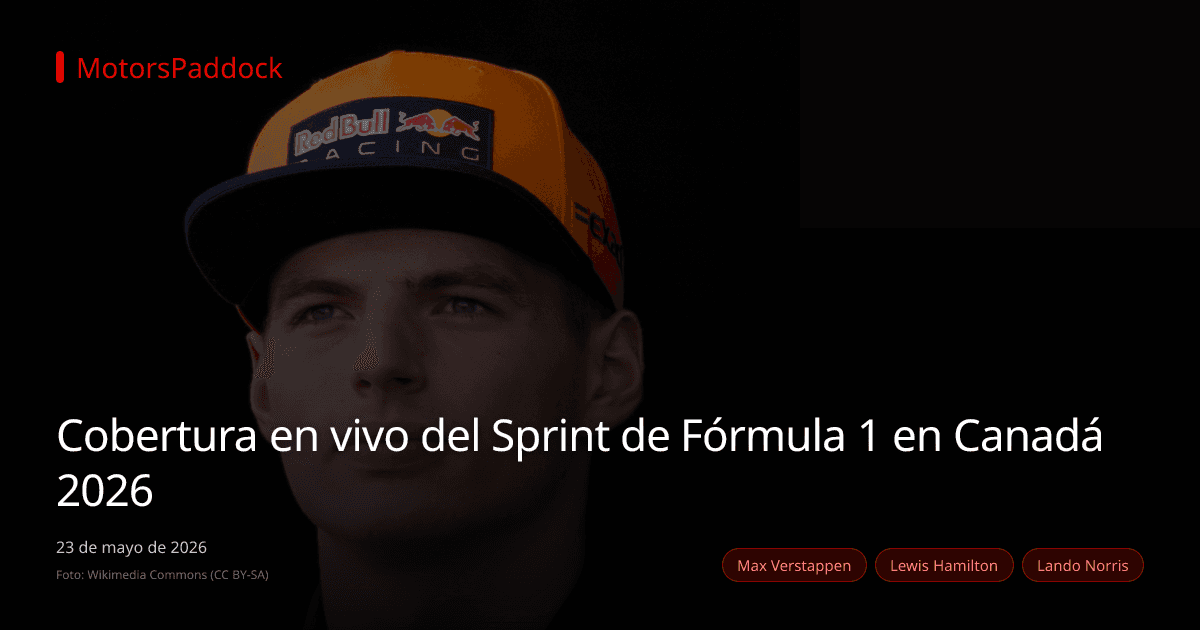 Cobertura en vivo del Sprint de Fórmula 1 en Canadá 2026