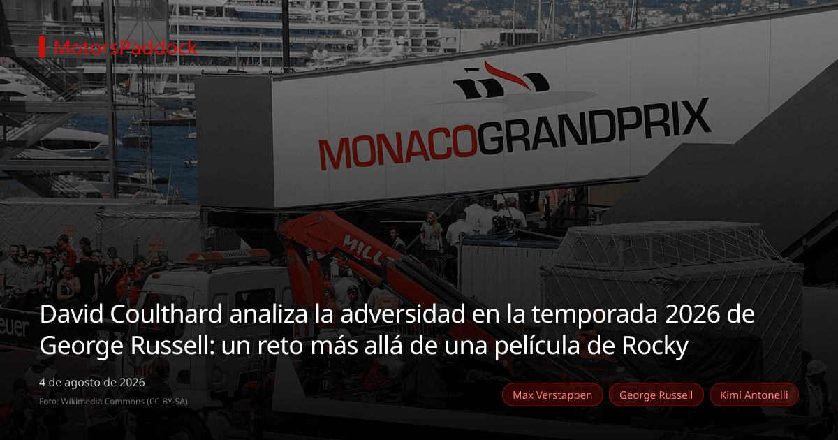 David Coulthard analiza la adversidad en la temporada 2026 de George Russell: un reto más allá de una película de Rocky