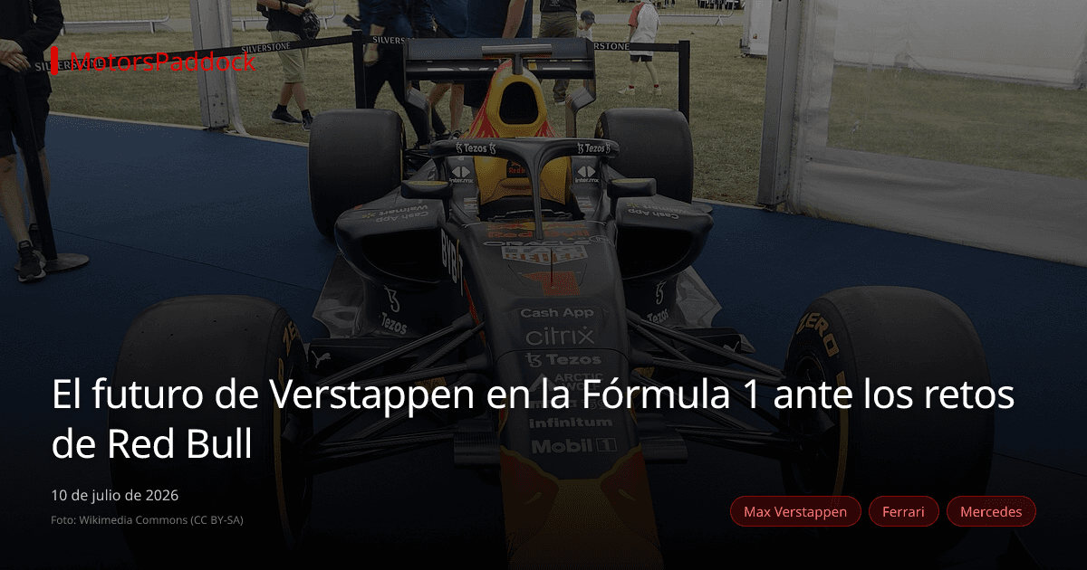 El futuro de Verstappen en la Fórmula 1 ante los retos de Red Bull