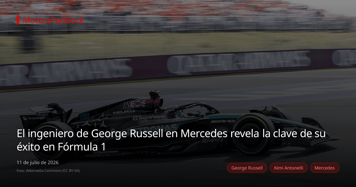 El ingeniero de George Russell en Mercedes revela la clave de su éxito en Fórmula 1