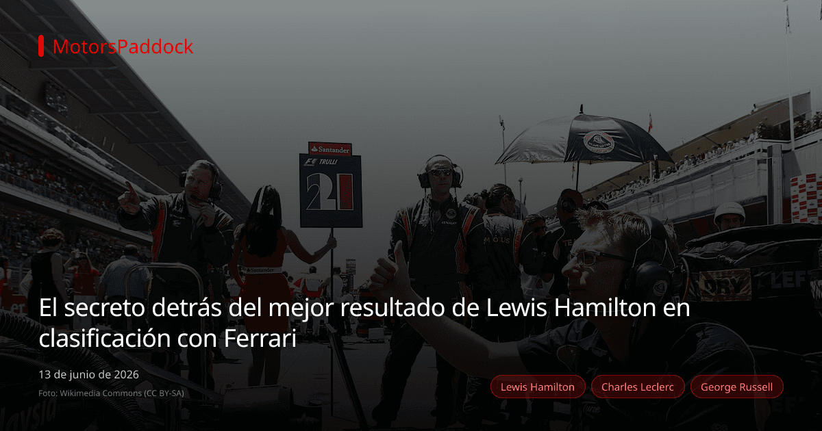 El secreto detrás del mejor resultado de Lewis Hamilton en clasificación con Ferrari