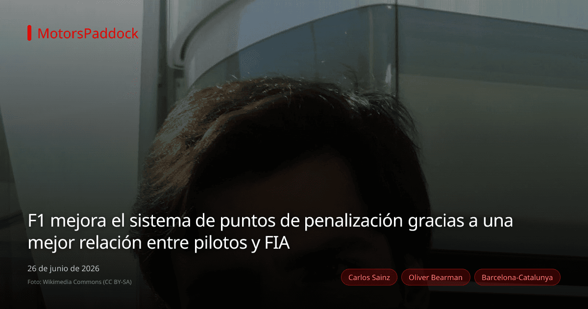 F1 mejora el sistema de puntos de penalización gracias a una mejor relación entre pilotos y FIA